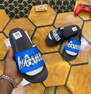 Alexandra Mc Queen Slides Slippers /Palms