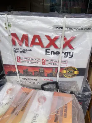 255ah 12v Maxx Energy Solar Tubular Batteries Available Now in Store