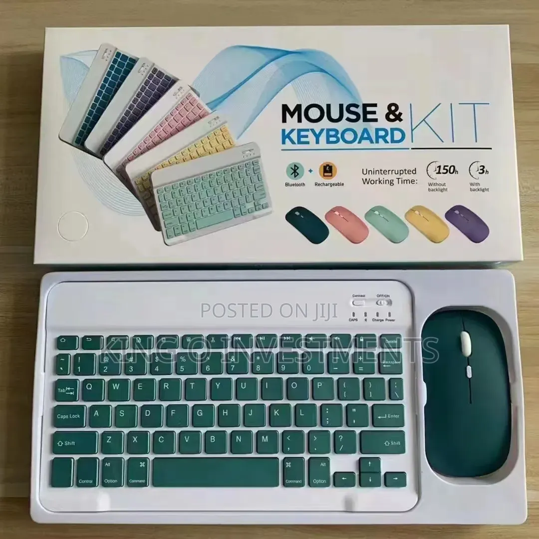 Rechargeable Bluetooth Keyboard and Mouse