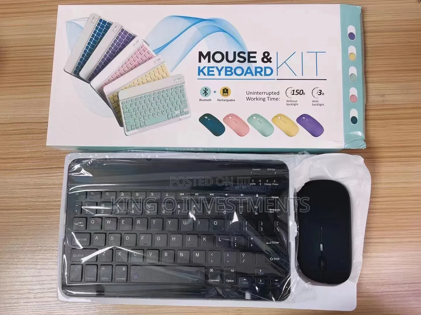 Rechargeable Bluetooth Keyboard and Mouse
