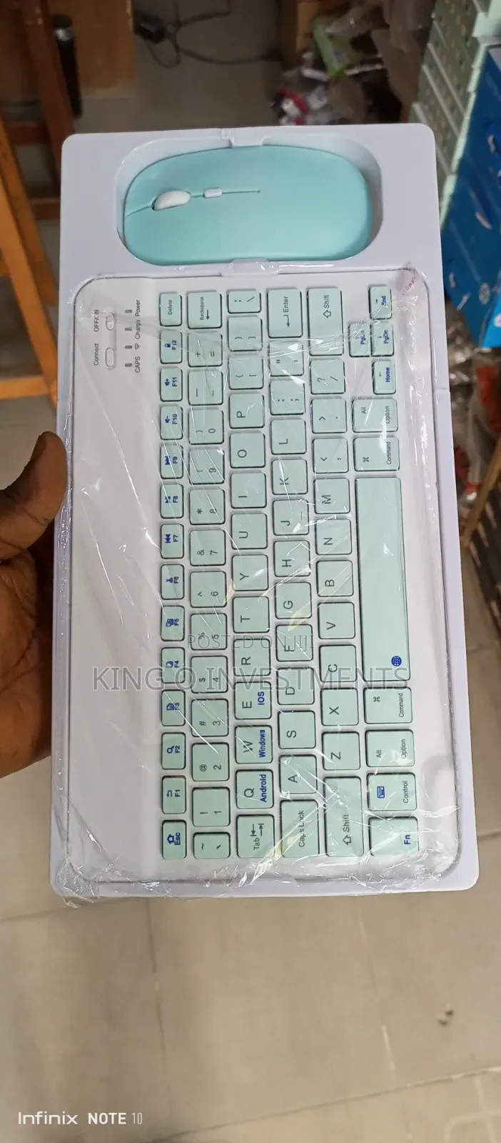 Rechargeable Bluetooth Keyboard and Mouse