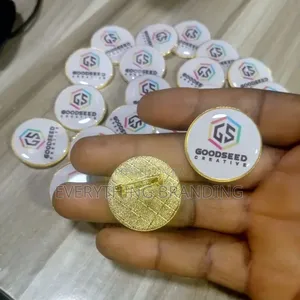 Conference Lapel Pin Badge for Events, Staff Vip Branding