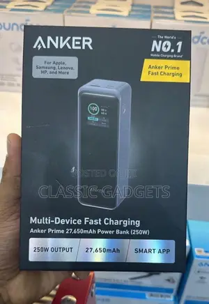 Anker Prime Power Bank (27,650mah 250w