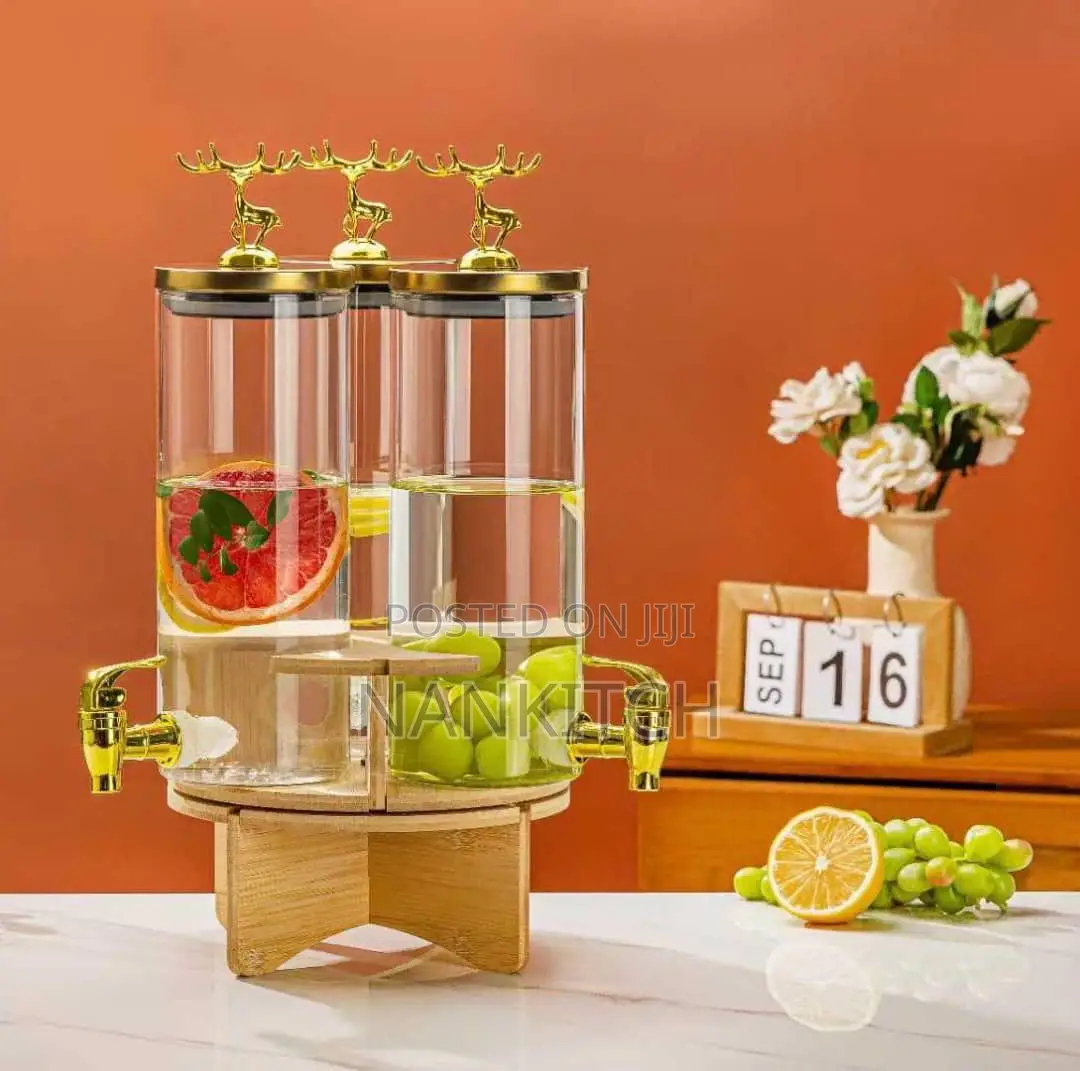 Glass Fruit Dispenser
