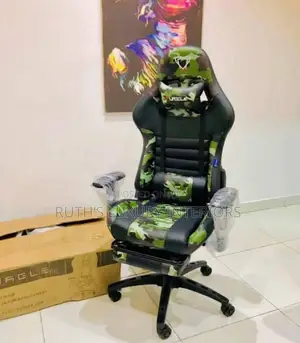 Furgle Gaming Chair Furniture With Army Color