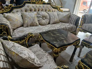 Egyptian Royal Sofa With Center Table