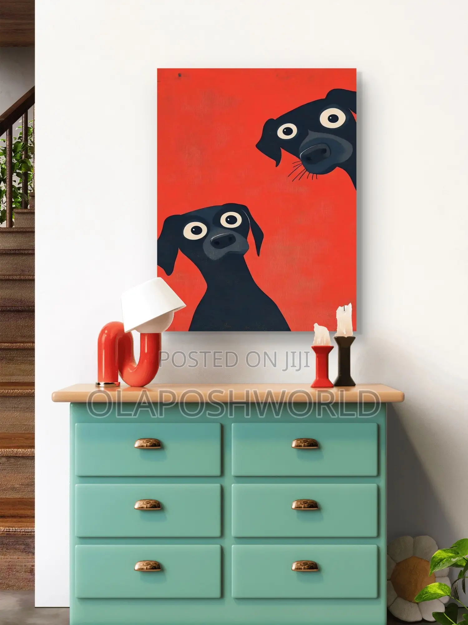Puppy Canvas Wall Art