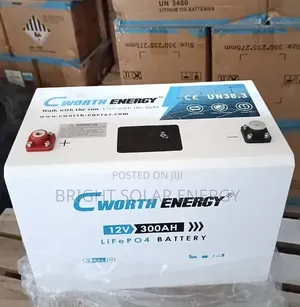 Cworth Energy 300ah 12 Solar Lithium Battery
