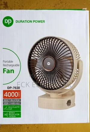Portable Table Rechargeable Fan