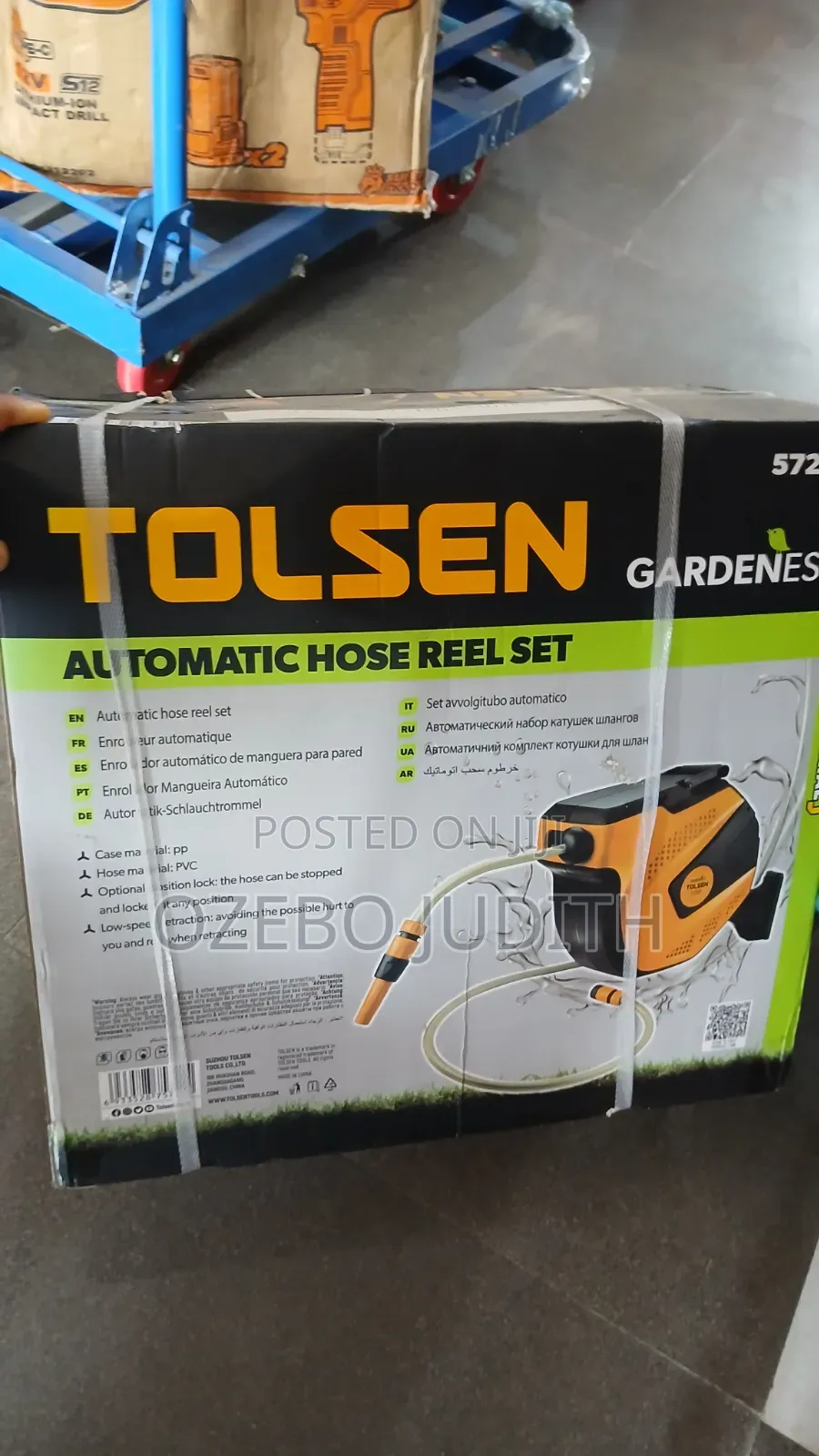 1/2" By 50m Automatic/ Retractable Air Hose Reels