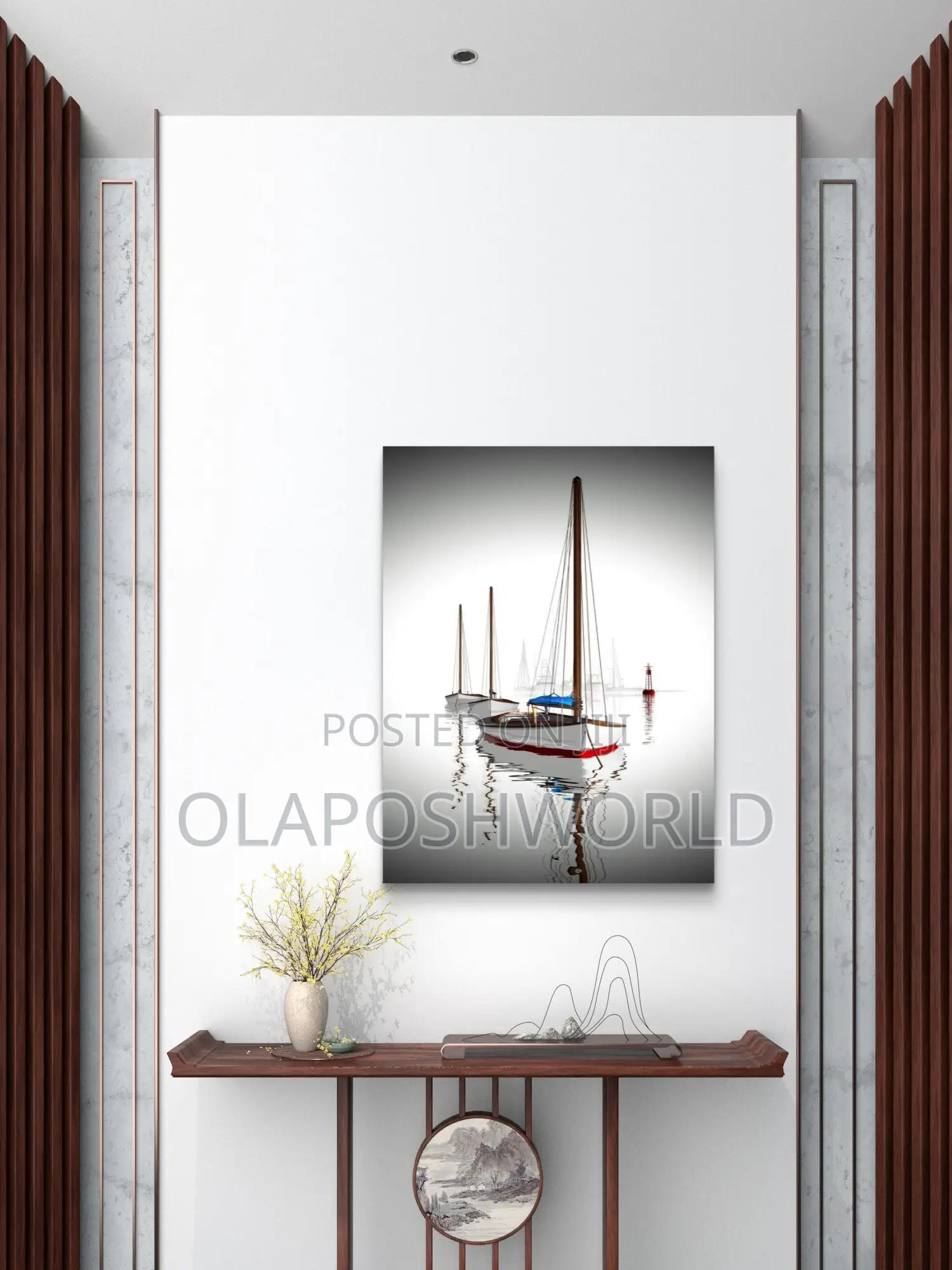 Calm Waters Canvas Wall Art