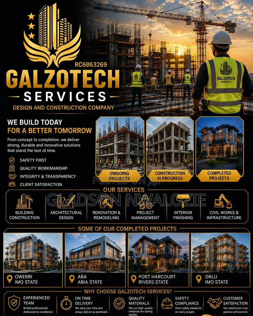 Construction Company Services