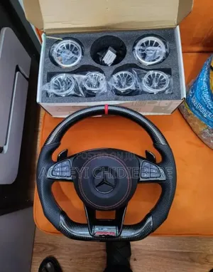 Gle, C400, C300 Carbon Fibre Amg Steering Wheel