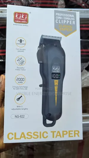 Kiki New Gain Professional Rechargeable Hair Clipper(Ng-822)