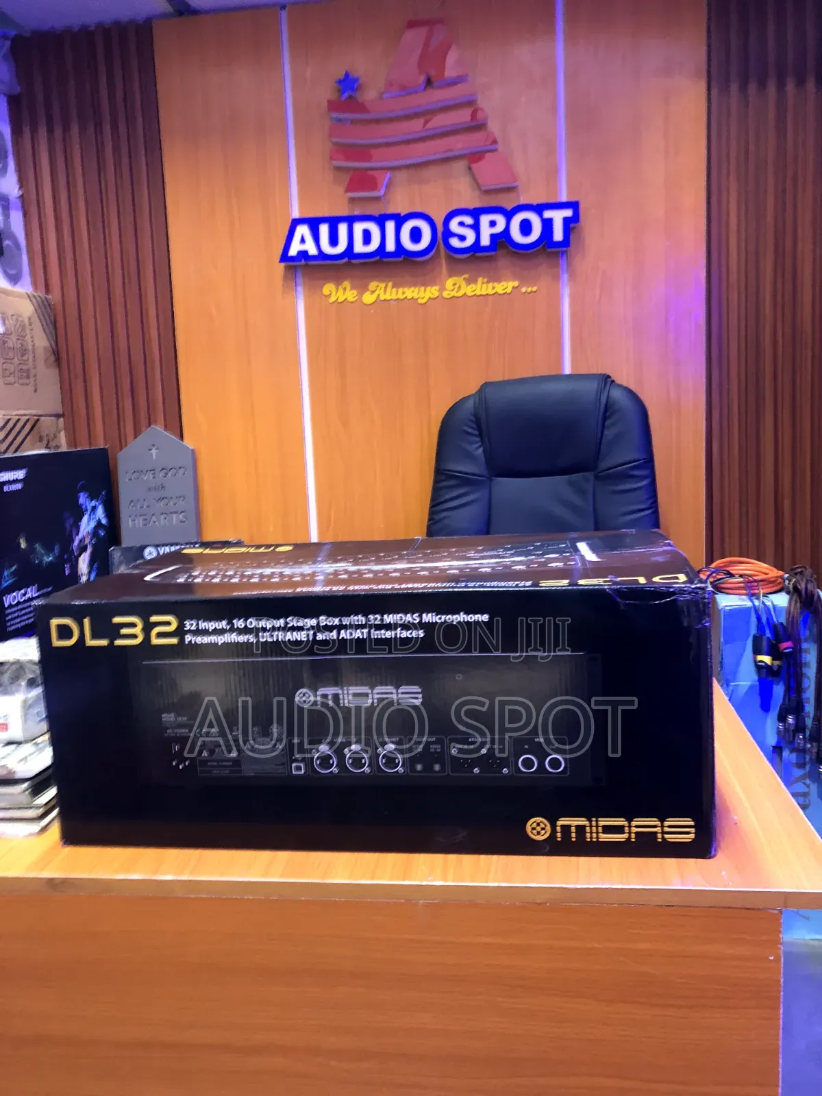 Original Midas Dl-32 Stage Box Box