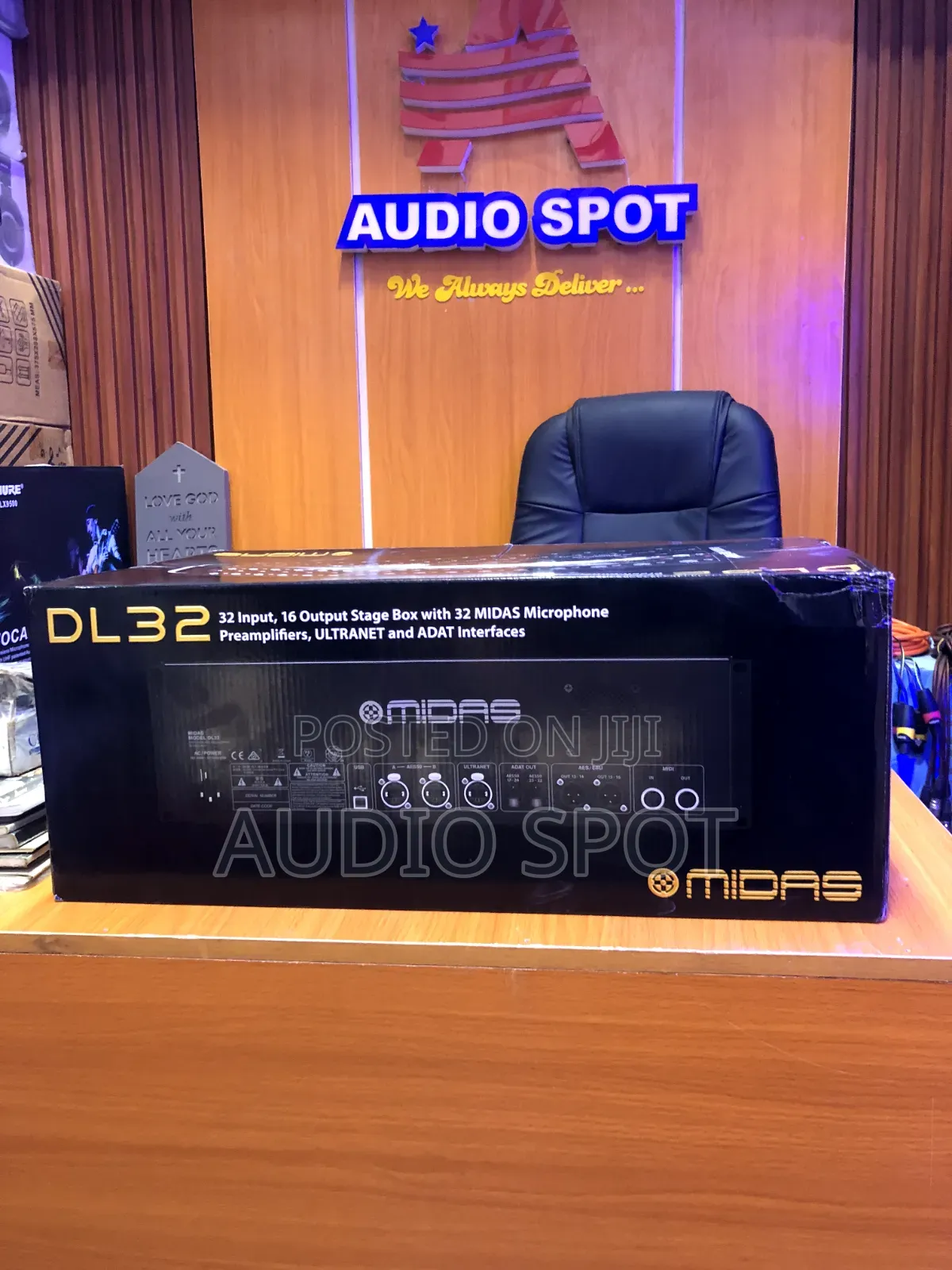 Original Midas Dl-32 Stage Box Box