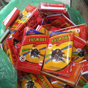 3pcs Push Out Rat Poison (Kill and Dry). + Free Rat Gum