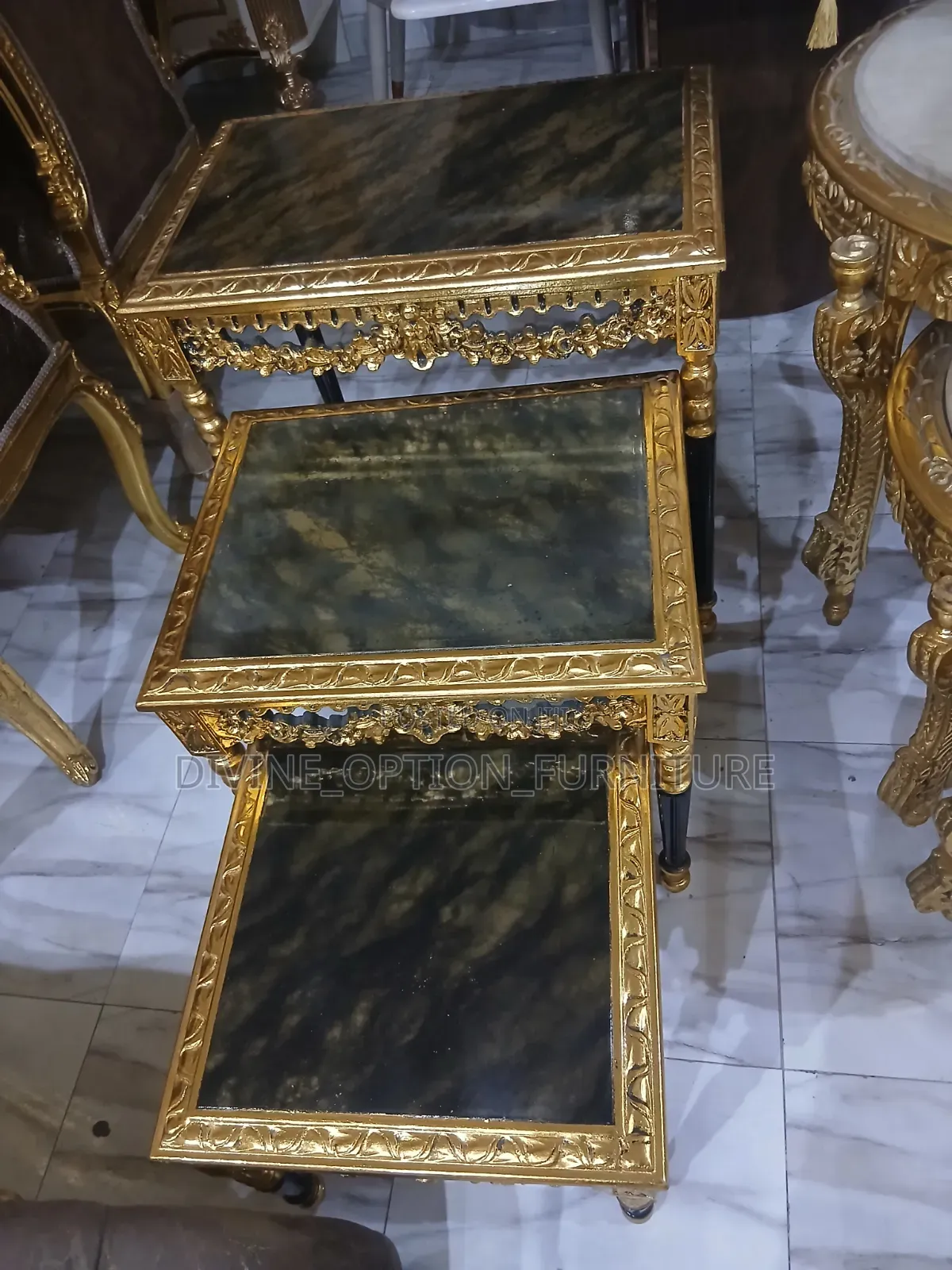 Egyptian Royal Side Stools