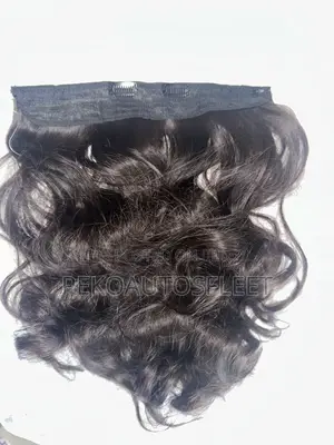 18’Inches Human Hair Ponytail Bounce Natural Color