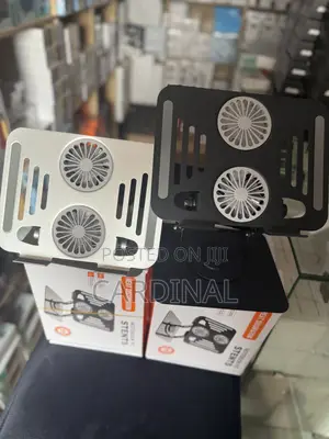Double Fan Laptop Stand