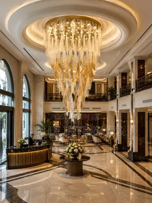 Hotel Lobby Crystal Will Luxury