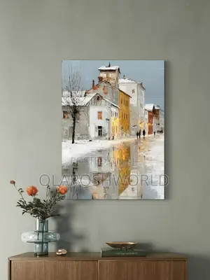 The Goldie House Canvas Art