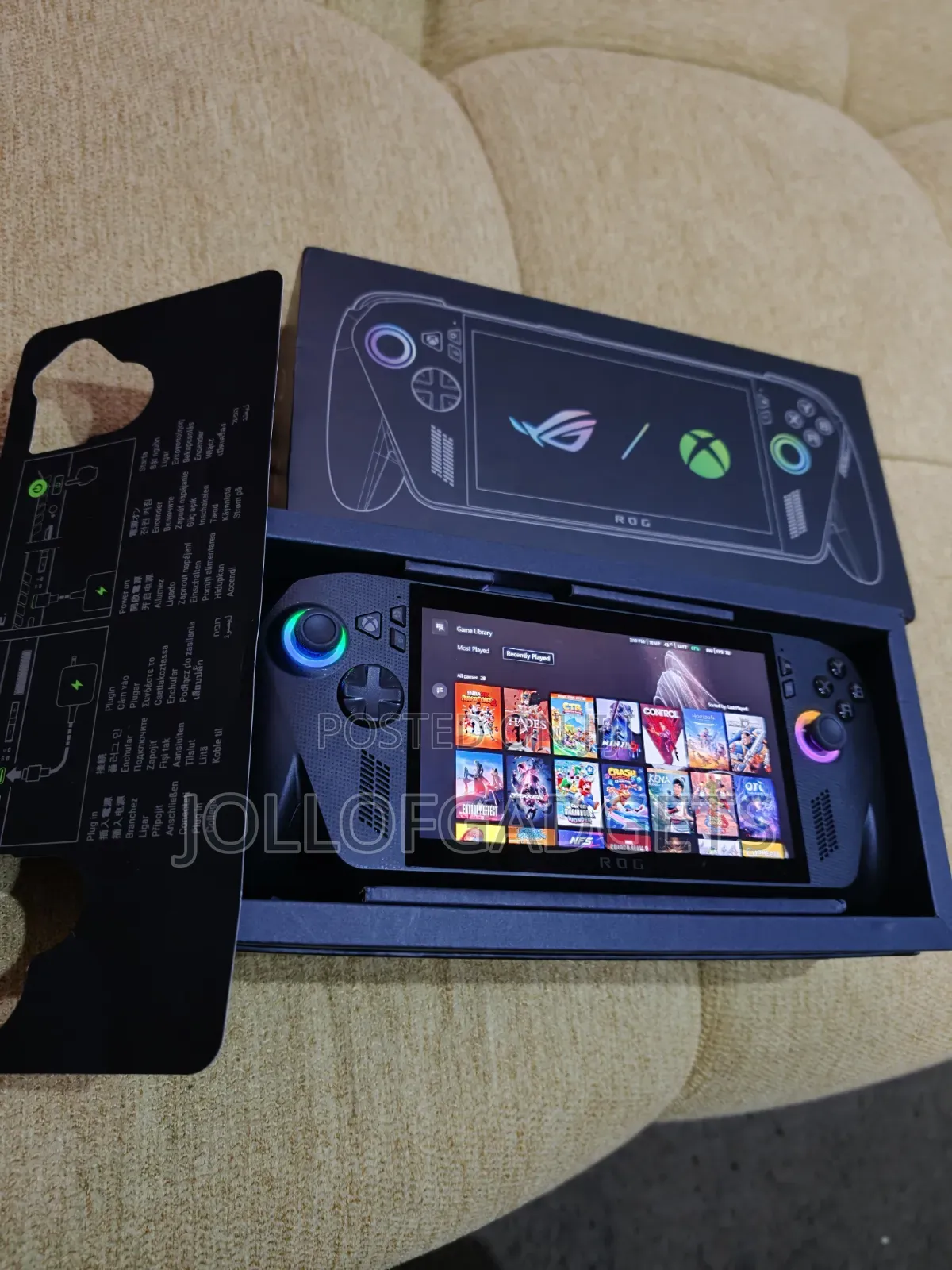 Opened Box Xbox Ally X With 25+ Games
