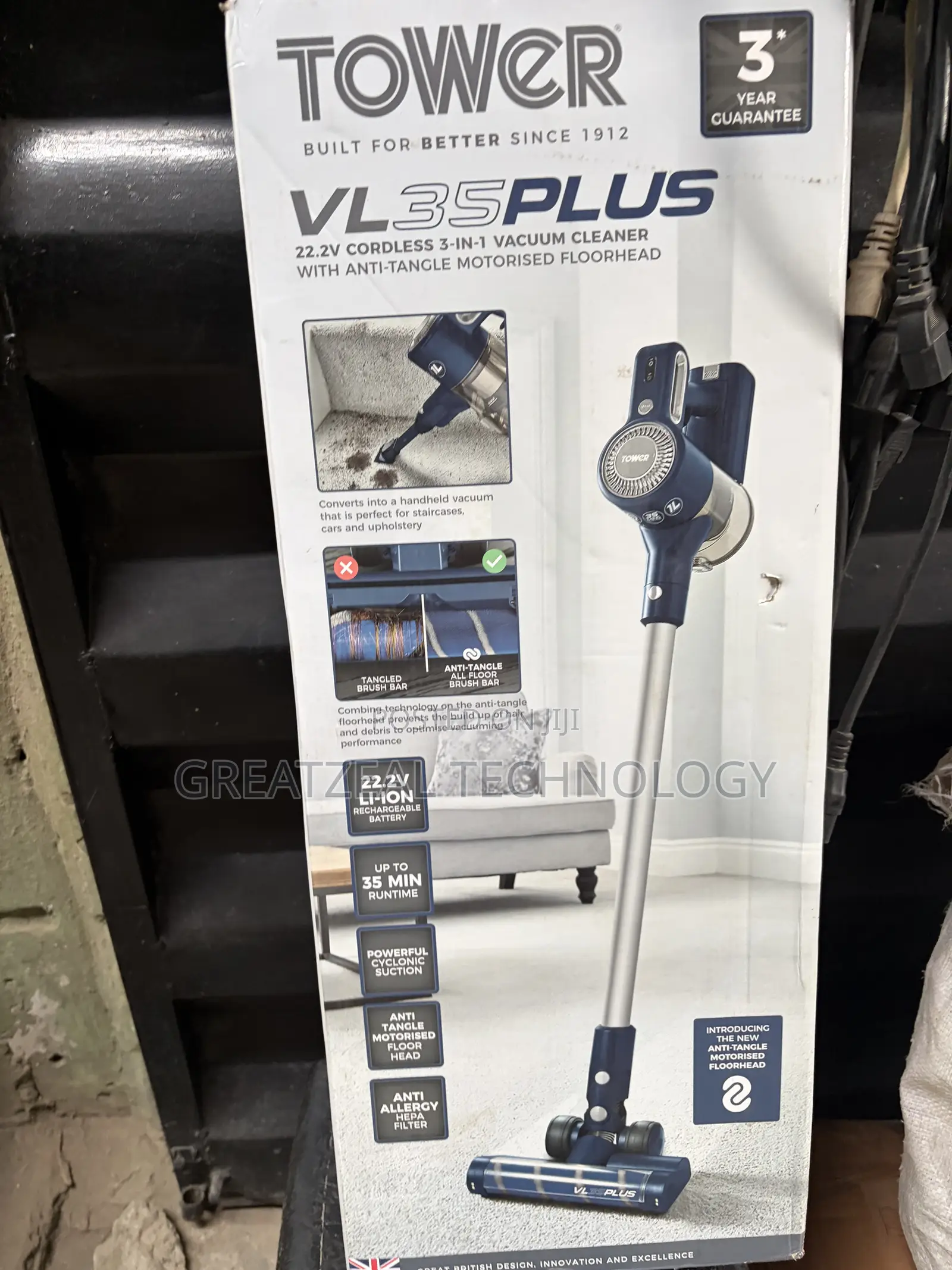 Cordless 3 In1 Vacuum Cleaner