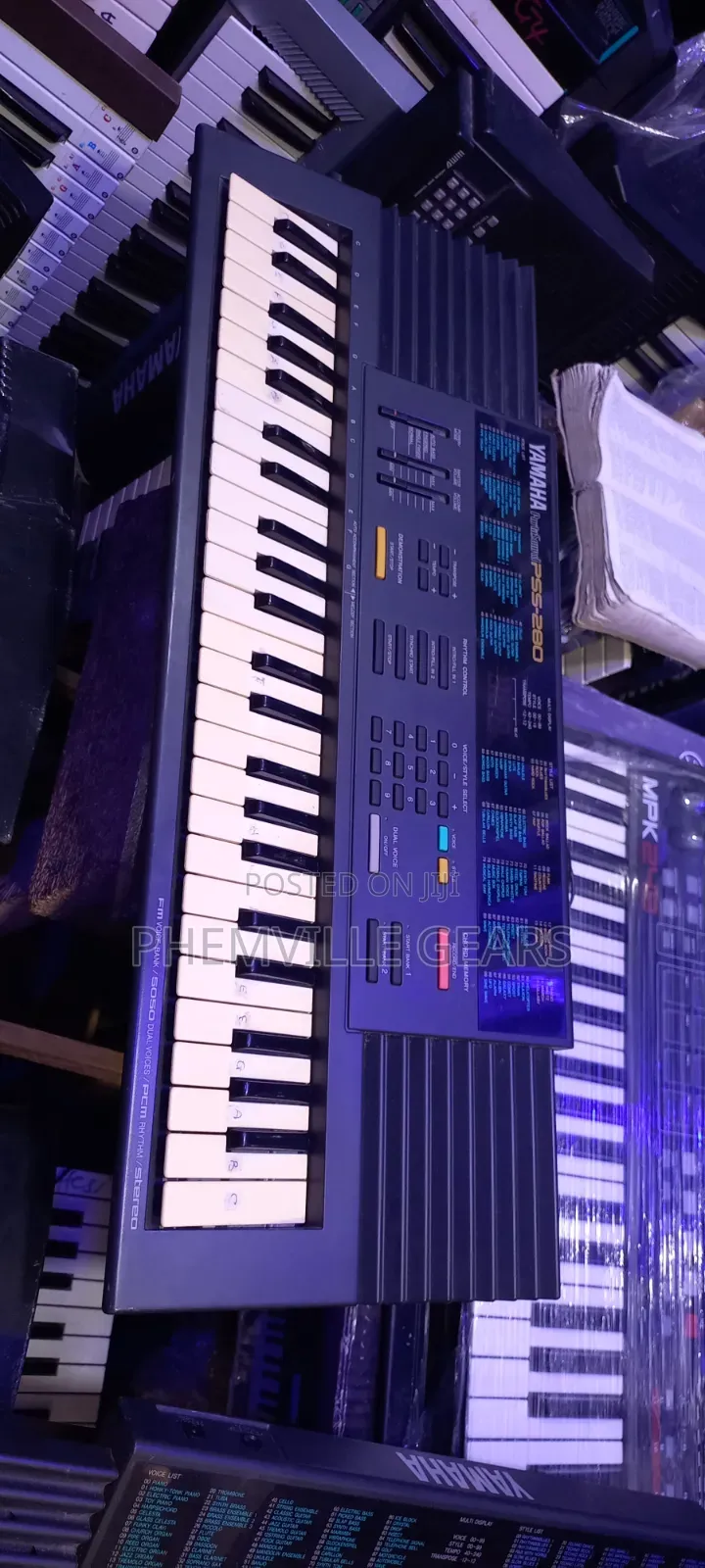 Uk Used Yamaha Pss_280 Children Keyboard.