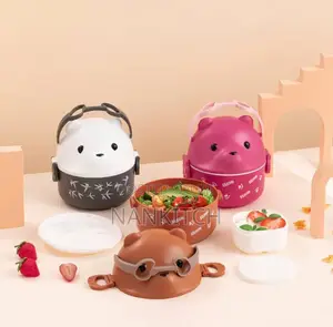 Portable Cute Cartoon Children Lunch Box