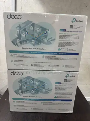 Tp-Link Deco Xe75 Axe5400 Tri-Band Wi-Fi 6e Mesh System (3 Packs)