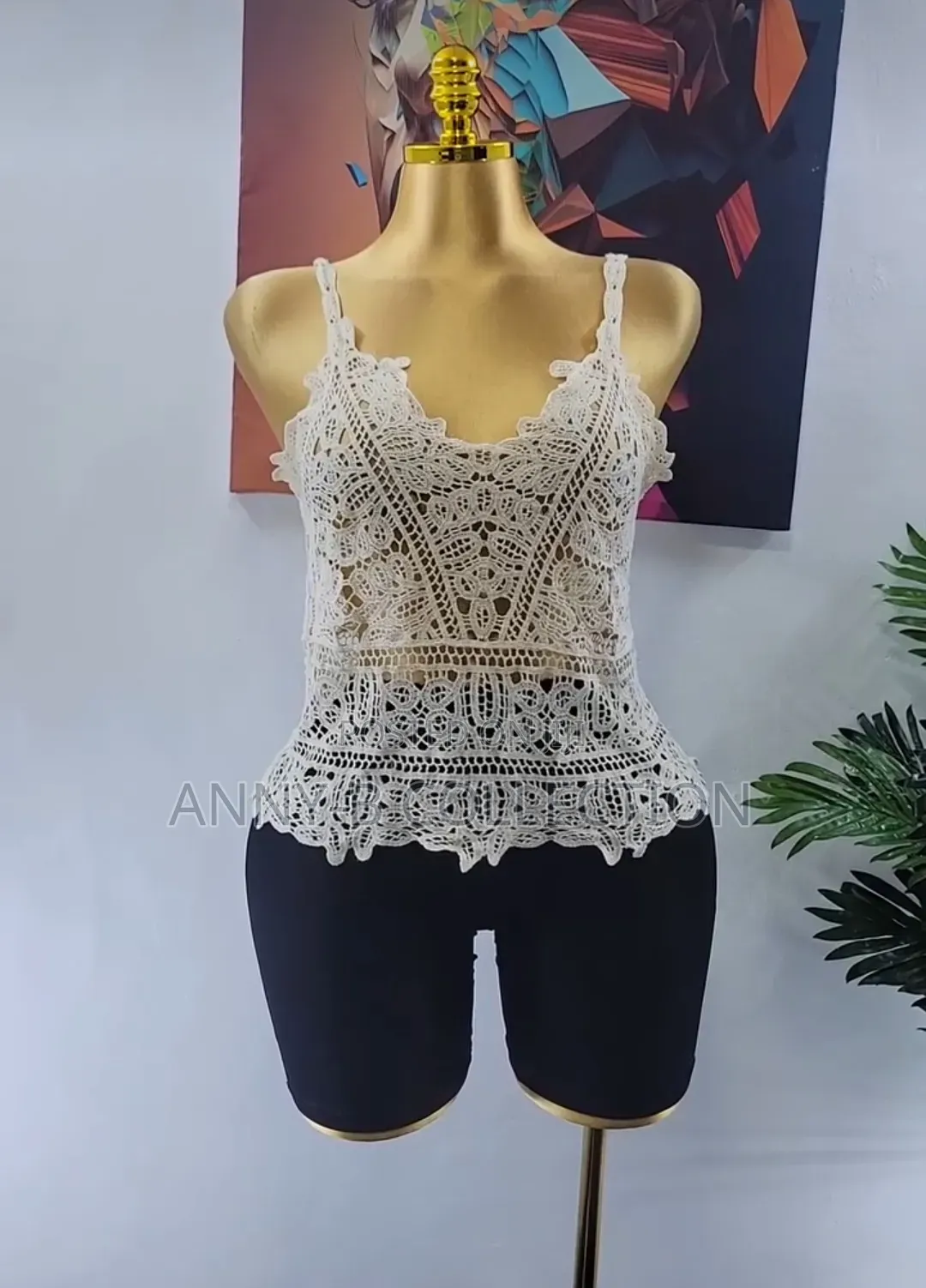 Ladies Knit Singlet Tops