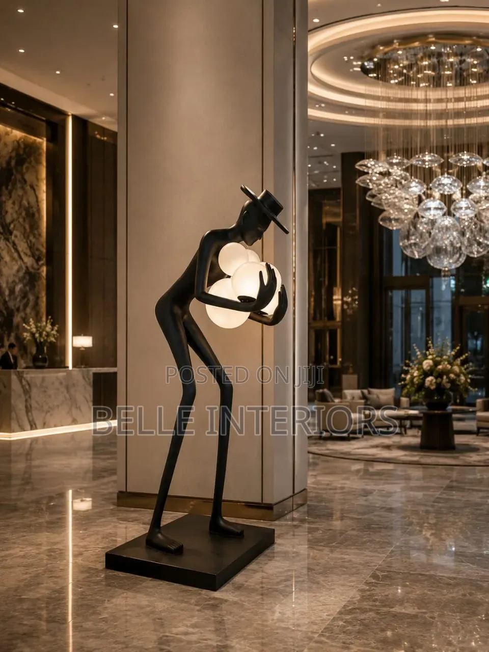 Decor Art Human Artistic Larga Ornaments