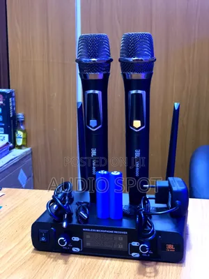 JBL Vm-8000 Dual Rechargeable Handheld Wireless Microphone