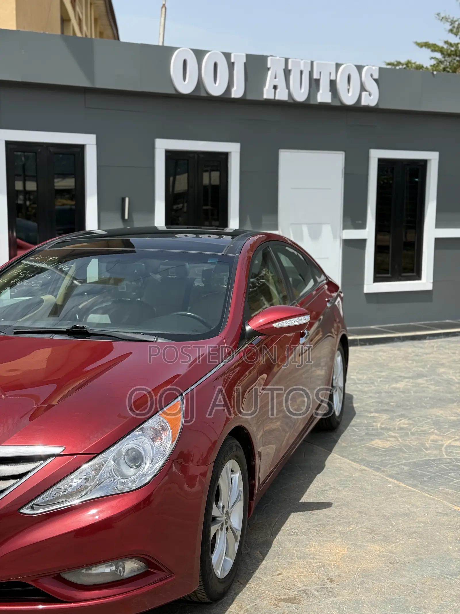 Hyundai Sonata 2013 Red