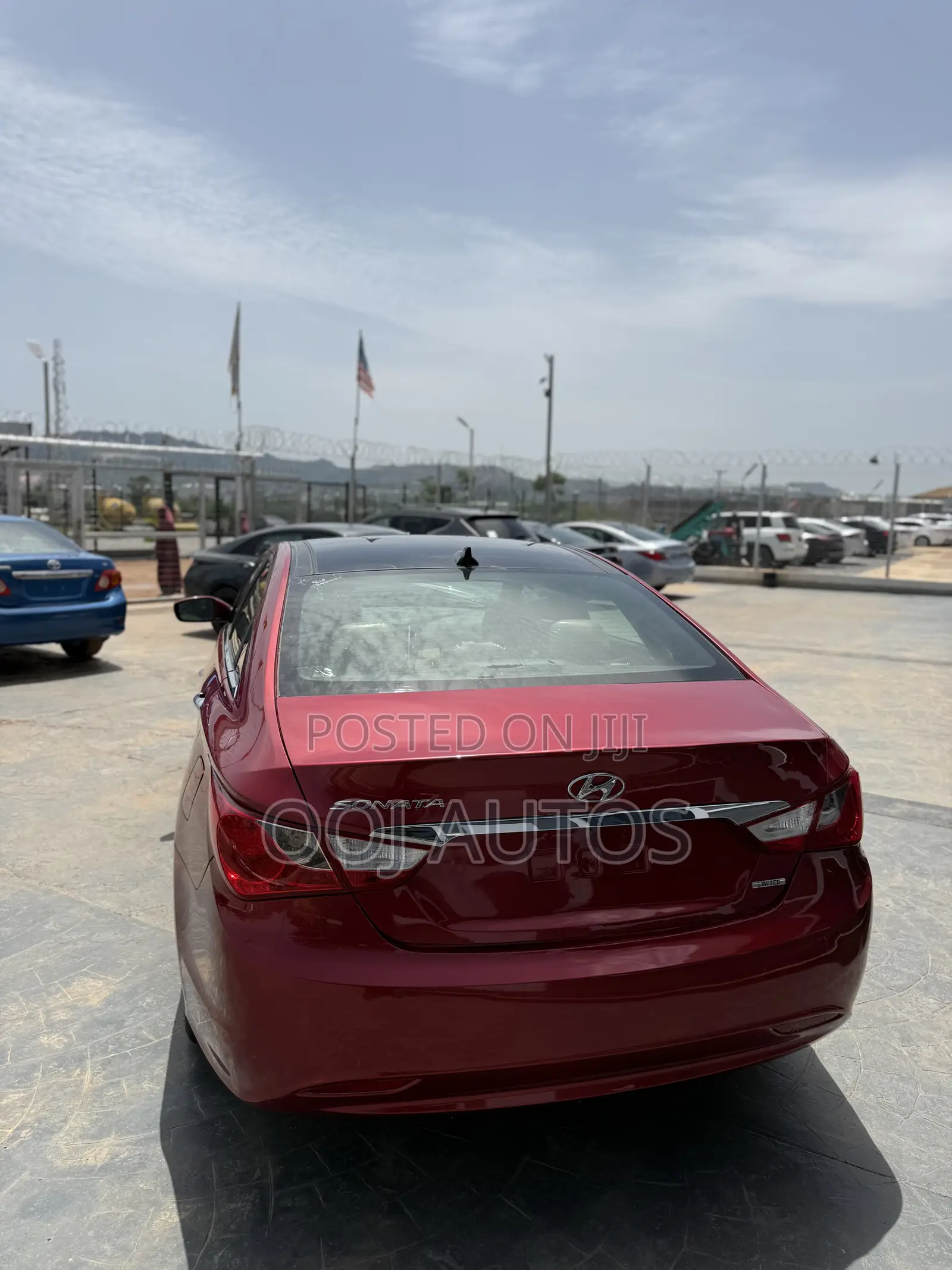 Hyundai Sonata 2013 Red