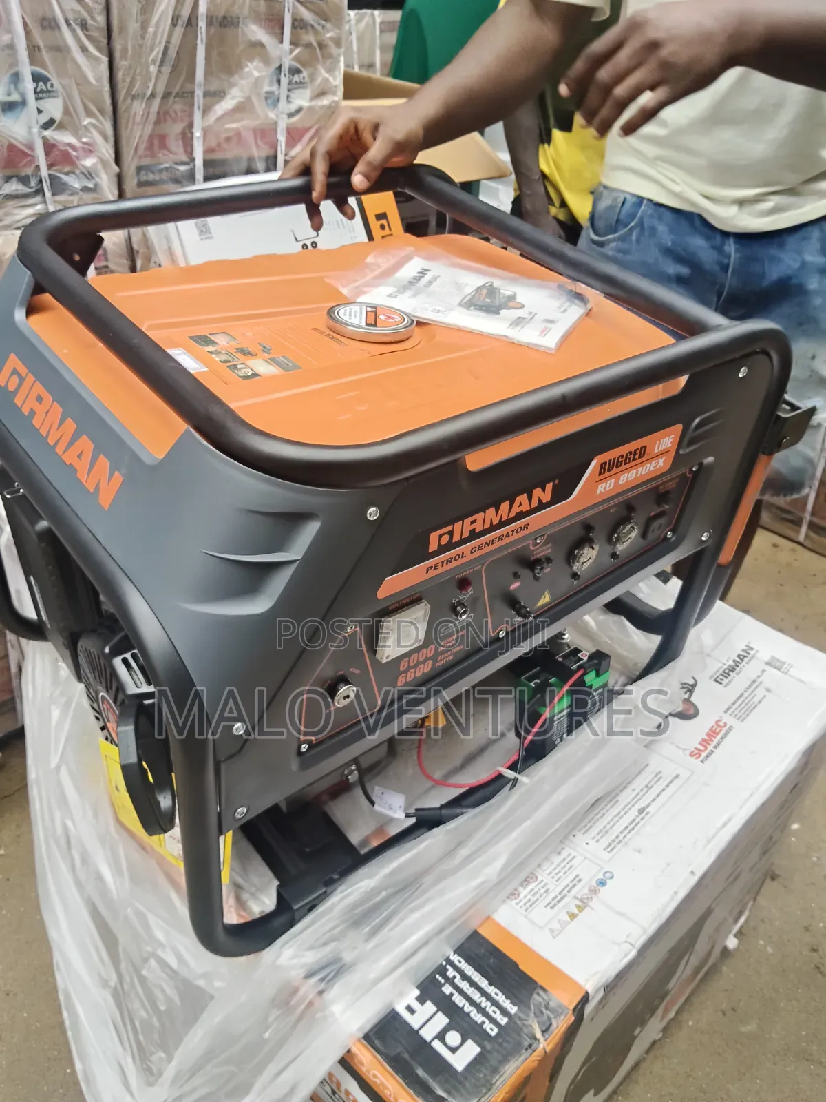 6600watts Rugged Firman Key Start Generator