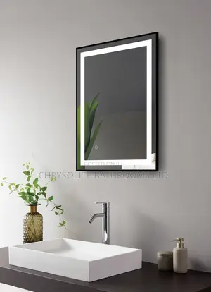 Black Frame Led Mirror