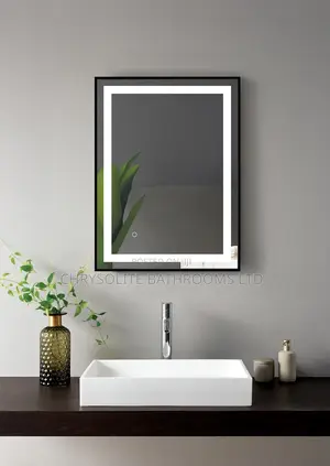 Black Frame Led Mirror