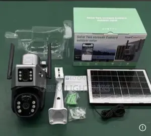 V380 Dual Lens Solar Camera