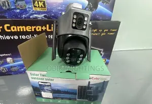 V380 Dual Lens Solar Camera