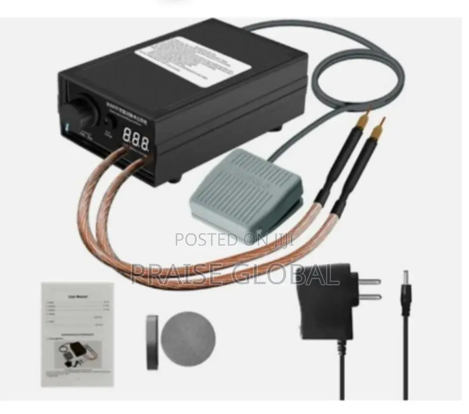 8000w High Power Double Pulse Spot Welding Machine-With Foot Pedal