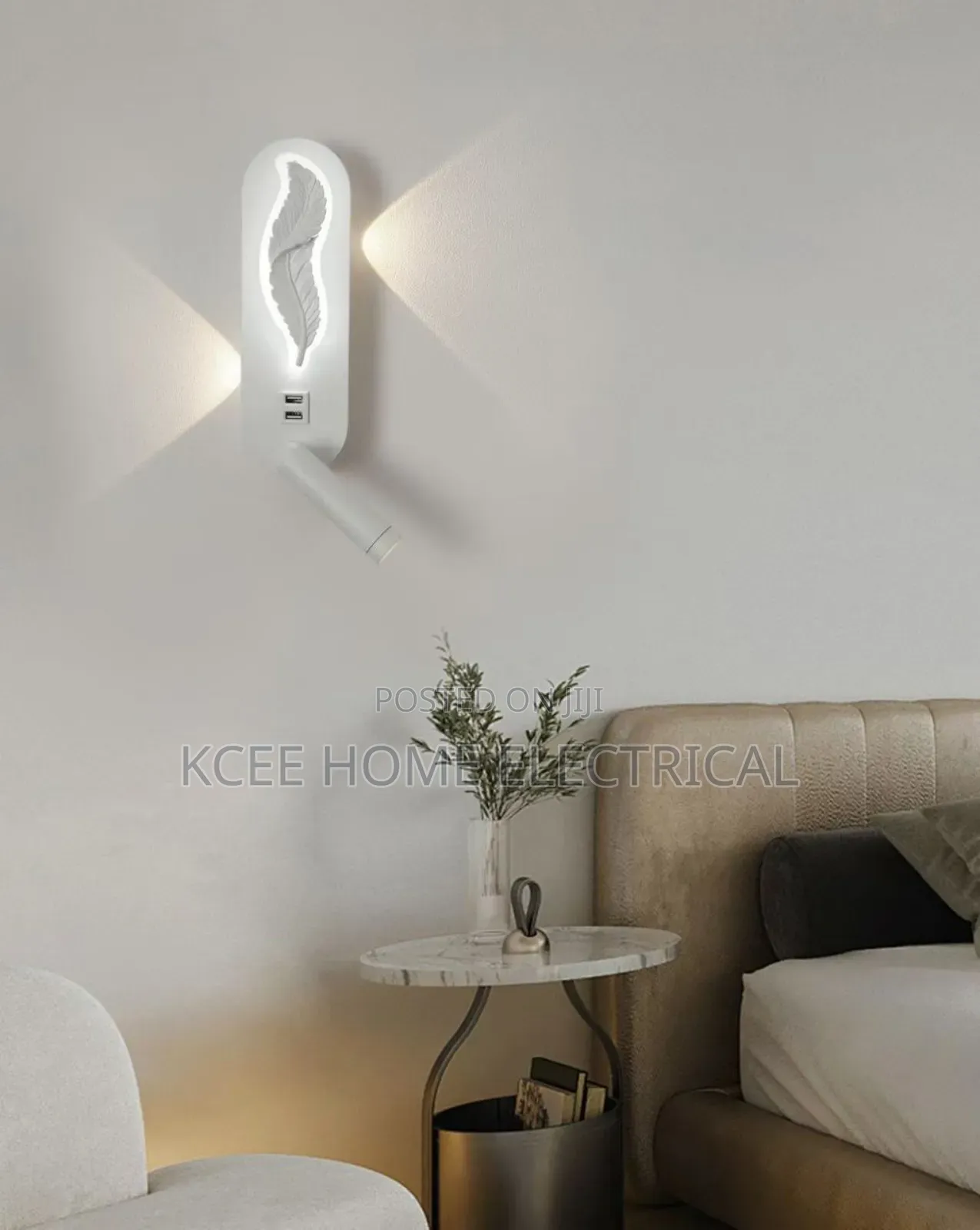 Luxury Led Bedside Wall Light – Modern Bedroom Wall Lamp