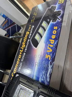 Solar Camera + Street Lighting 2 In 1