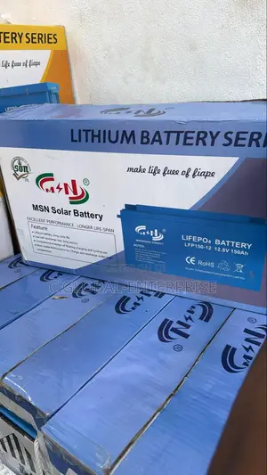 MSN Solar Battery 150ah Lithium Battery 
1.9kwh 12v
