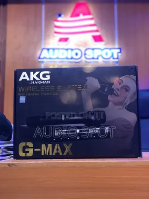 Akg Harman G-Max Professional Dual Handheld Digital Wireless Microphon