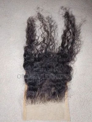 Hair 4*4, 8" Pixie Curl Closure