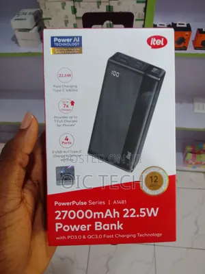 Itel Powerpulse Series 27000mah 22.5w Power Bank