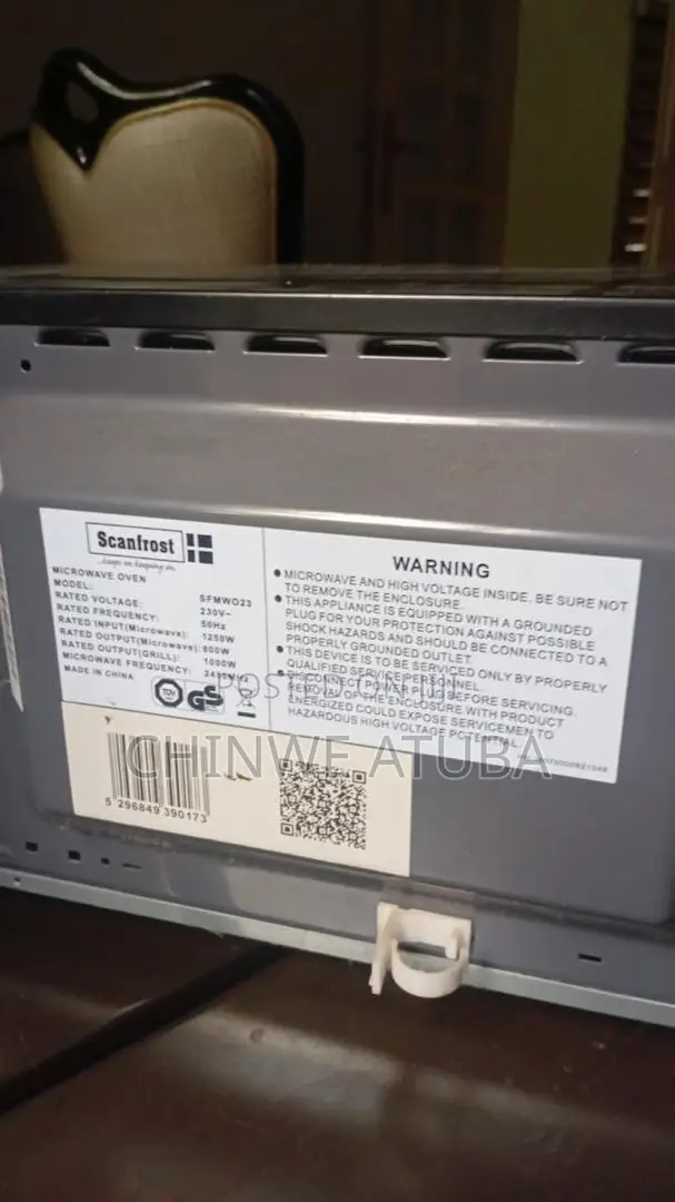 23l Scanfrost Microwave Oven With Grill
