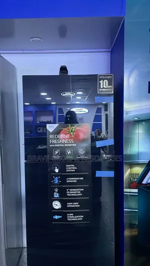 Haier Thermocool 420l Inverter Double Door Fridge Hrf420ibg